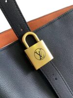 高仿網站LV路易威登M25341黑色Low Key Cabas手袋購物包