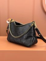 高仿網站LV路易威登M12930黑色BOULOGNE手袋斜挎包