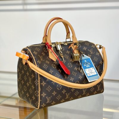 高仿包包LV路易威登M11945SPEEDY SOFT 30 CRAFTY手袋波士頓包