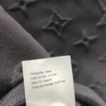 高仿服飾LV路易威登早秋新款2024新品上架黑色立领拉链提花马甲