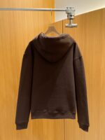 高仿服飾LV路易威登24FW連帽衛衣波洛領帶鏤刻Monogram花卉帽T男女同