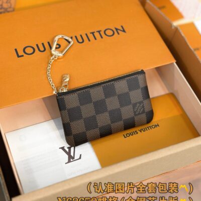 頂級原單高仿LV路易威登M62650鑰匙零錢包