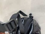 原單亞歷山大·王Alexander Wang新款納帕皮革徽標旅行包黑色