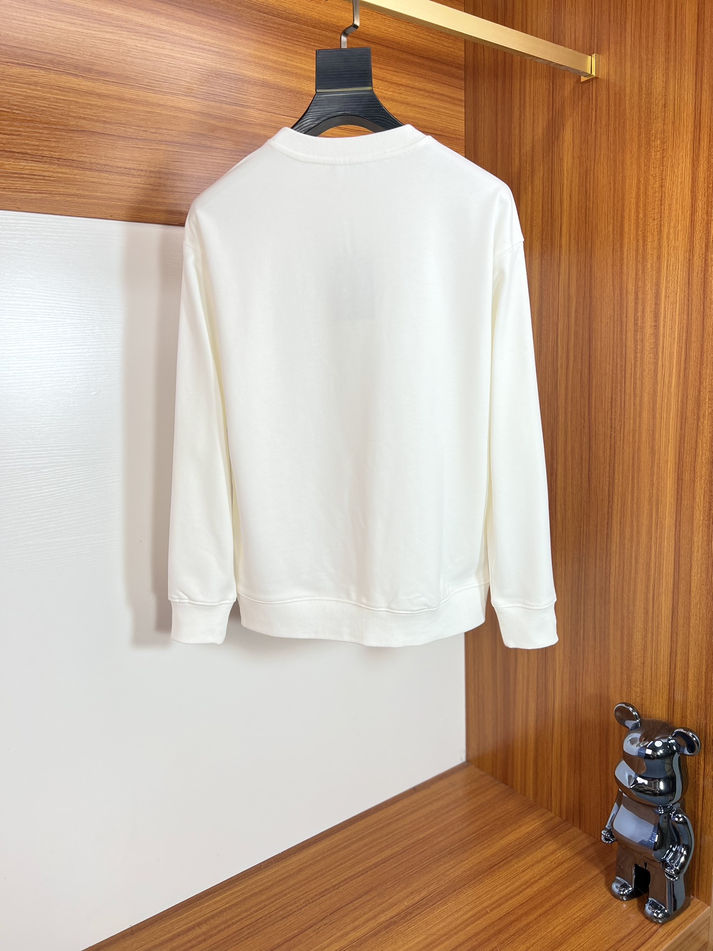 原單Alexander Wang25SS早春新款長袖衛衣白色