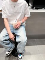 原單Alexander Wang25SS新款專櫃同步圓領短袖T恤