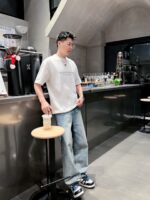 原單Alexander Wang25SS新款專櫃同步圓領短袖T恤