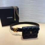 高仿網站Chanel香奈兒新款斜挎腰包