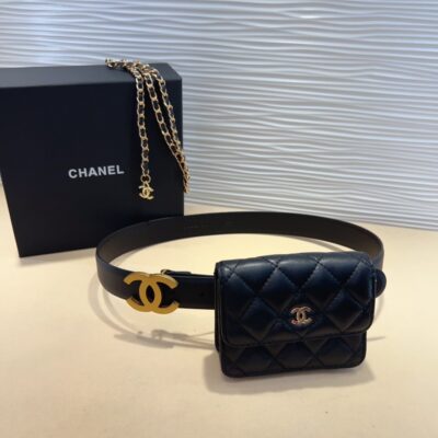 高仿網站Chanel香奈兒新款斜挎腰包