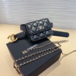 高仿網站Chanel香奈兒新款斜挎腰包