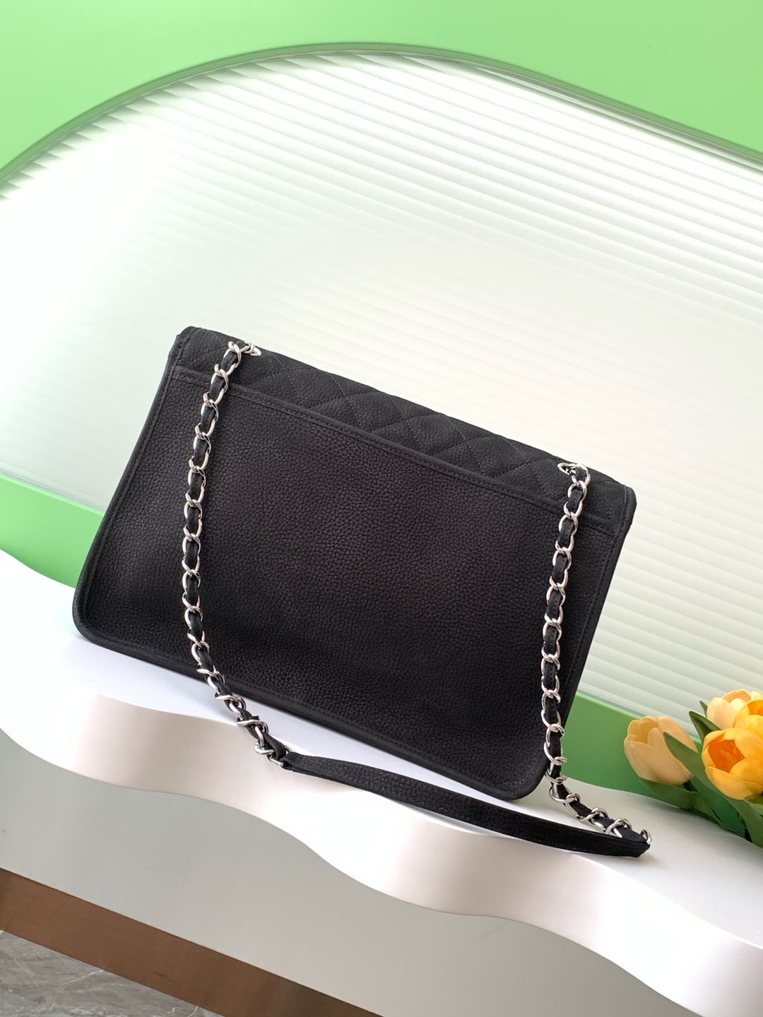 高仿網站Chanel香奈兒新款Vintage中古包雙口袋鏈條包AS6068 