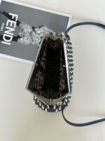 高仿精品FEND芬迪新品first系列牛皮編織斜挎包80103