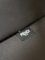 原單FEND芬迪新品藍色Tote全粒面牛皮托特包8636