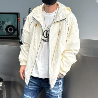 Gucci古驰高仿衣服秋冬24SS新款白色外套夾克