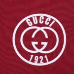 Gucci古驰頂級復刻2024秋冬季新款紅色拼接棒球服