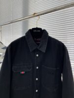 Gucci古驰原單秋冬24SS新款單寧水洗牛仔襯衫