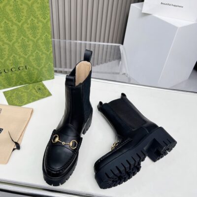 頂級原單Gucci古馳新款經典時尚短靴