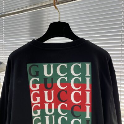 Gucci古驰原單秋冬24SS新款雙G長袖衛衣