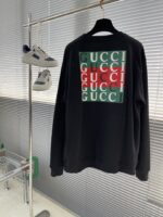 Gucci古驰原單秋冬24SS新款雙G長袖衛衣
