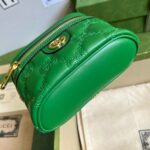 高仿GUCCI古驰723770綠色女款輕量化妝包