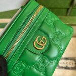高仿GUCCI古驰723770綠色女款輕量化妝包