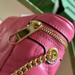 復刻GUCCI古驰723770玫粉色化妝包