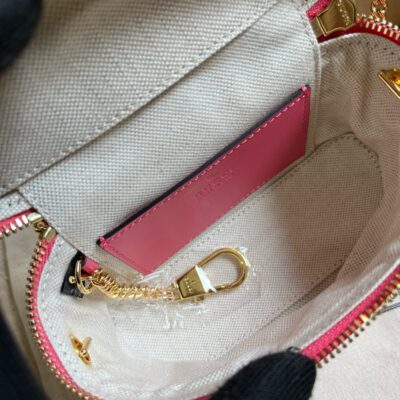 復刻GUCCI古驰723770玫粉色化妝包