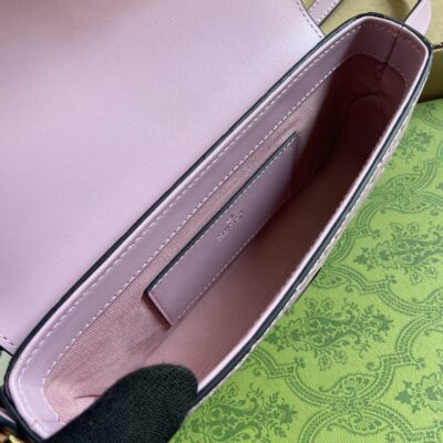 高仿GUCCI古驰772794淺紫色斜挎包