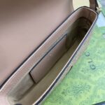 高仿精品GUCCI古驰772794淺粉色斜挎包