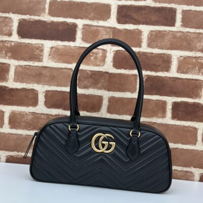 一比一GUCCI古驰黑色795218腋下包手提包