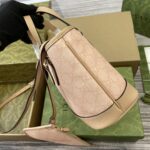 高仿GUCCI古驰雙811716灰粉托特包挎包