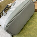 高仿精品GUCCI古驰雙811716灰藍托特包挎包