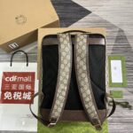 原單GUCCI古驰雙745718啡棕雙肩包背包