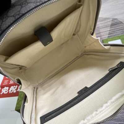 高仿奢飾品GUCCI古驰雙745718灰色雙肩包背包