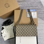 高仿網站GUCCI古驰紅色499623酒神斜挎包