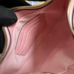 頂級GUCCI古驰雙女款粉色731817腋下包肩包