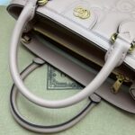 高品質GUCCI古驰雙728236淺粉色女款托特包挎包