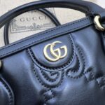 高仿包包GUCCI古驰雙728236黑色女款托特包挎包