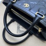 高仿包包GUCCI古驰雙728236黑色女款托特包挎包