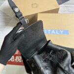 高仿包包GUCCI古驰雙739503黑色雙肩包背包