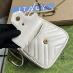 頂級包包GUCCI古驰雙746433白色水桶包