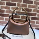 頂級GUCCI古驰雙女款棕色746124時尚挎包手提包