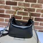 高仿精品GUCCI古驰雙女款黑色746124肩背包手提包