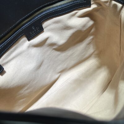 高仿精品GUCCI古驰雙女款黑色746124肩背包手提包