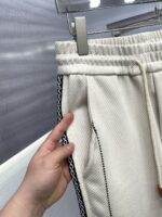 高仿Loewe羅意威秋冬新款運動褲水貂絨加絨褲