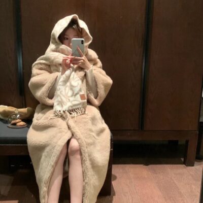 高品質Loewe羅意威新款圍巾羊毛+海馬毛