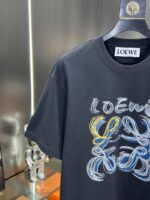 高仿原單Loewe羅意威2025春夏最新款短袖圓領T恤