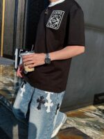 高仿衣服Loewe羅意威最短袖T恤百搭款