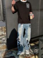 高仿衣服Loewe羅意威最短袖T恤百搭款