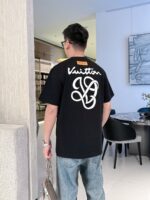 復刻Loewe羅意威時尚黑色短袖T恤無敵帥氣款