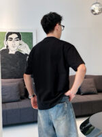 復刻Loewe羅意威工藝字母圖案裝潢LogoT恤